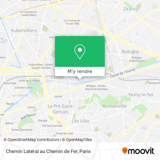 Chemin Latéral au Chemin de Fer plan