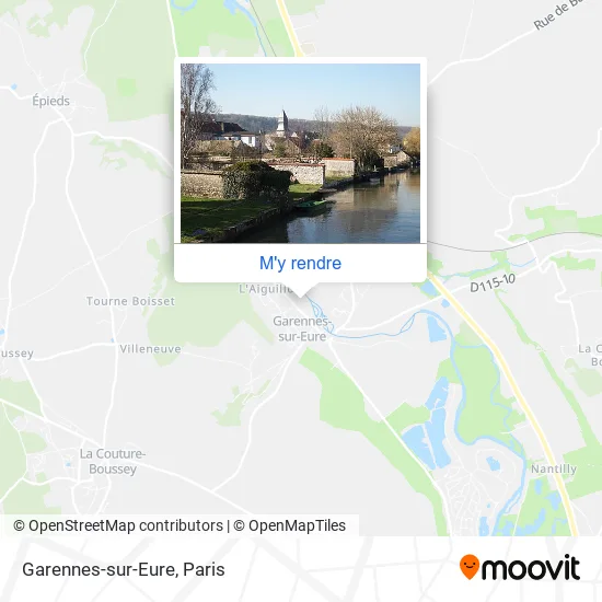 Garennes-sur-Eure plan