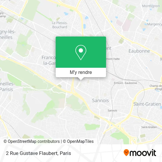 2 Rue Gustave Flaubert plan
