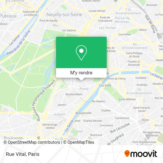 Rue Vital plan