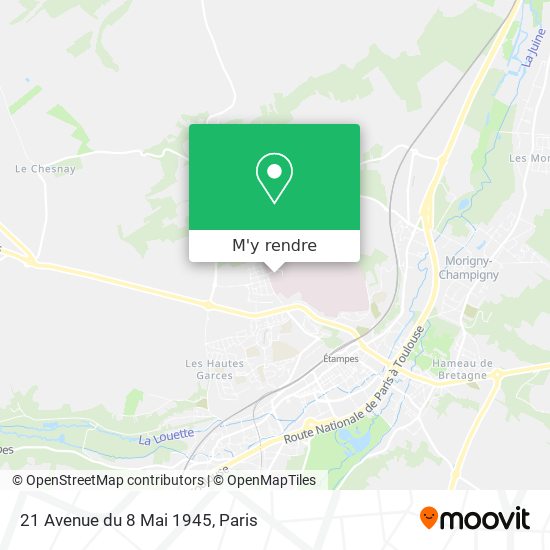 21 Avenue du 8 Mai 1945 plan