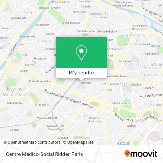 Centre Médico-Social Ridder plan