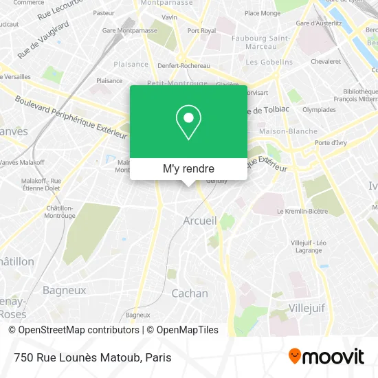 750 Rue Lounès Matoub plan