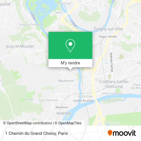 1 Chemin du Grand Choisy plan