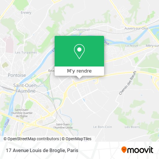 17 Avenue Louis de Broglie plan