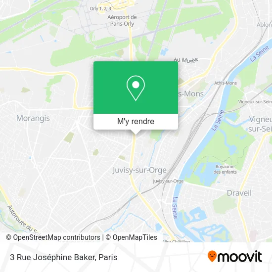 3 Rue Joséphine Baker plan