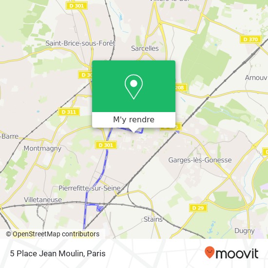 5 Place Jean Moulin plan