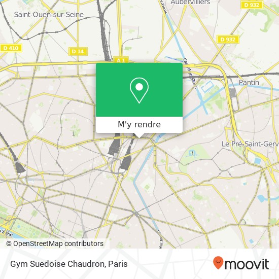 Gym Suedoise Chaudron plan