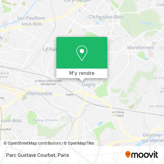 Parc Gustave Courbet plan