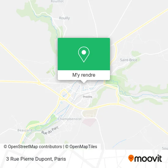 3 Rue Pierre Dupont plan