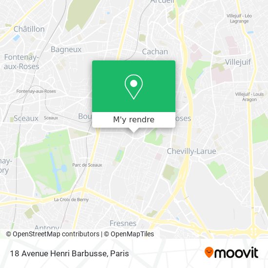18 Avenue Henri Barbusse plan