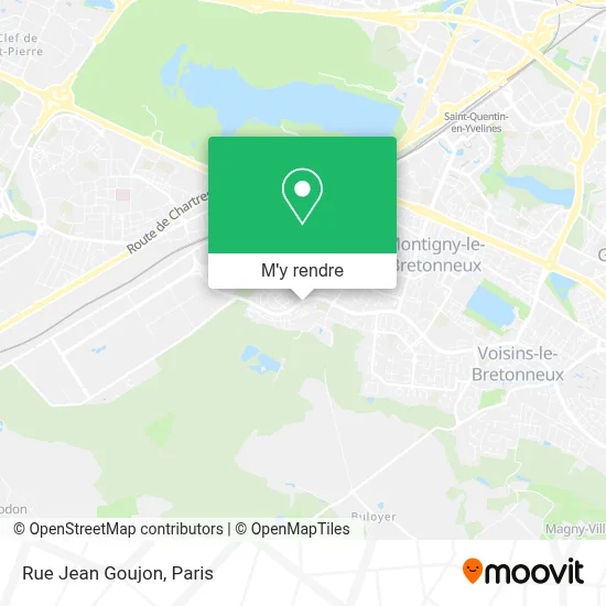 Rue Jean Goujon plan