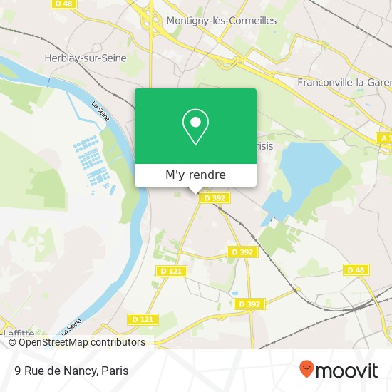 9 Rue de Nancy plan