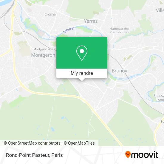 Rond-Point Pasteur plan