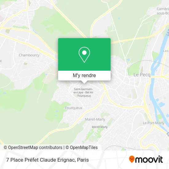 7 Place Préfet Claude Erignac plan