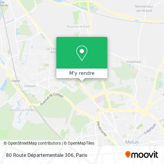 80 Route Départementale 306 plan