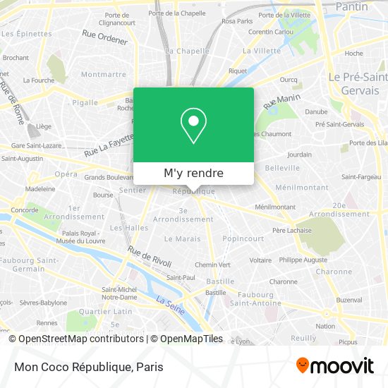 Mon Coco République plan
