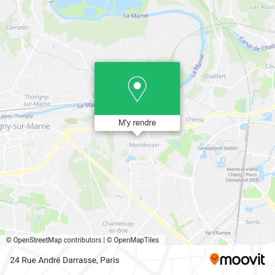 24 Rue André Darrasse plan