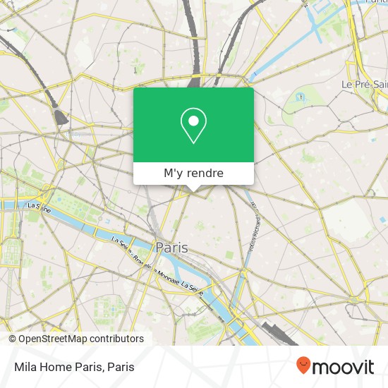 Mila Home Paris plan