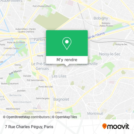 7 Rue Charles Péguy plan