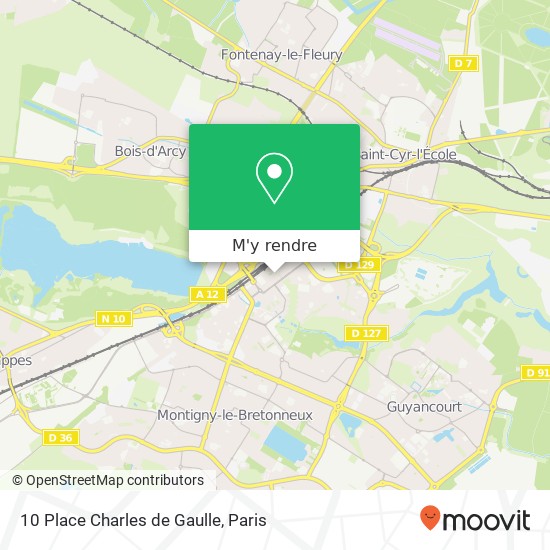 10 Place Charles de Gaulle plan