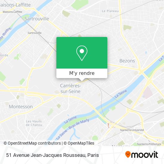 51 Avenue Jean-Jacques Rousseau plan