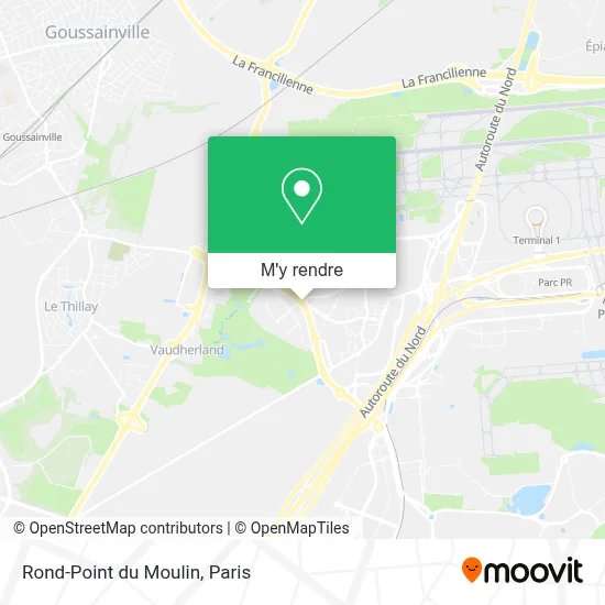 Rond-Point du Moulin plan