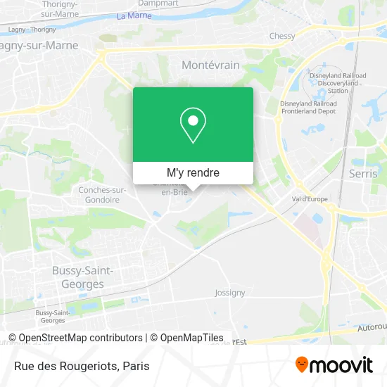 Rue des Rougeriots plan