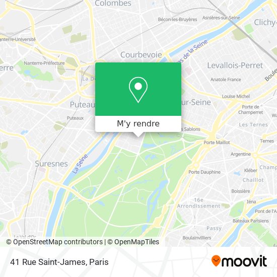 41 Rue Saint-James plan