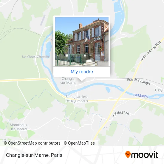 Changis-sur-Marne plan