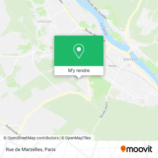 Rue de Marzelles plan