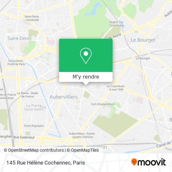 145 Rue Hélène Cochennec plan