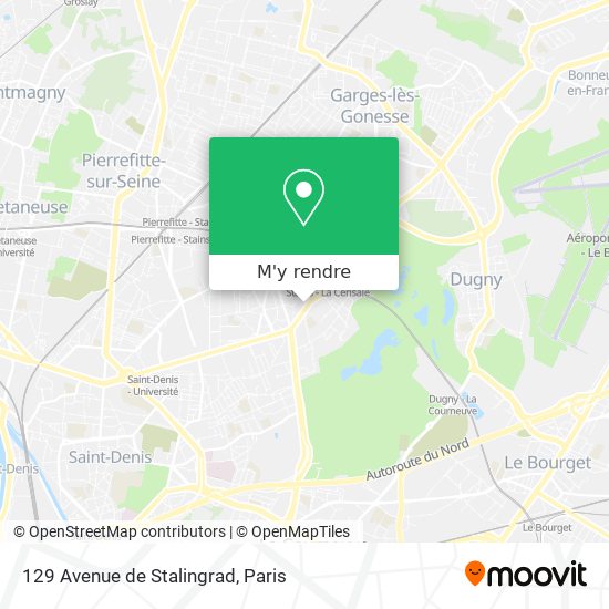 129 Avenue de Stalingrad plan
