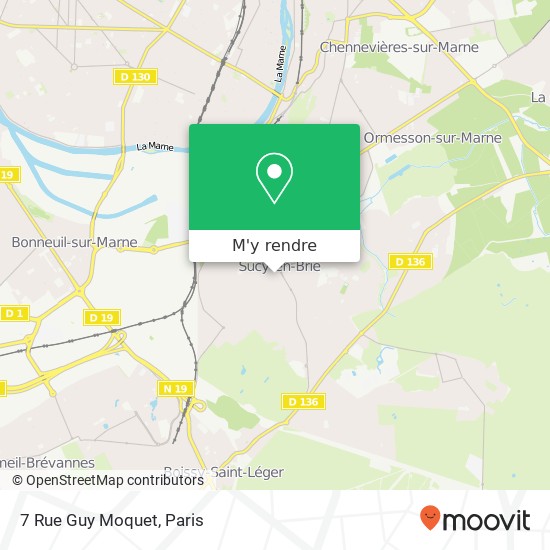 7 Rue Guy Moquet plan