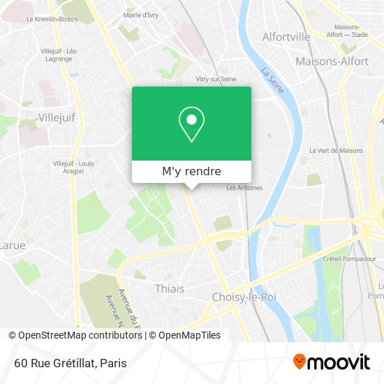 60 Rue Grétillat plan