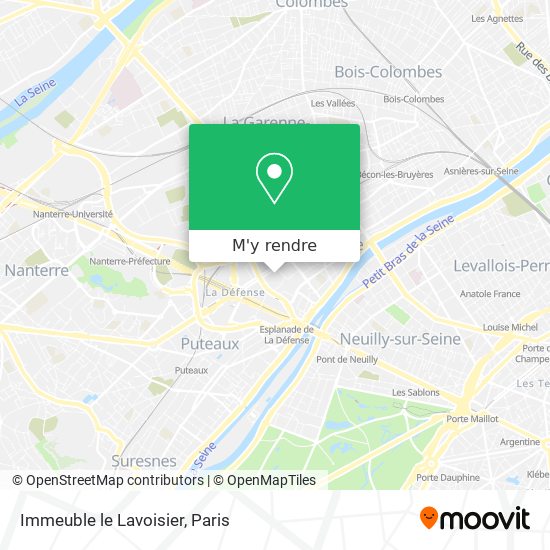 Immeuble le Lavoisier plan
