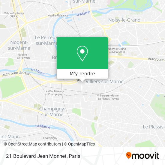 21 Boulevard Jean Monnet plan