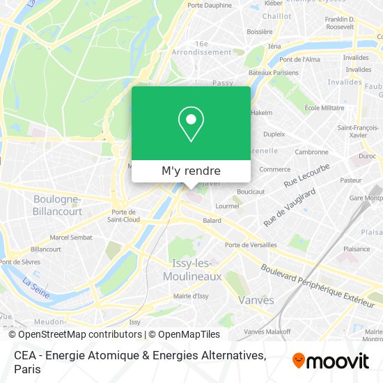 CEA - Energie Atomique & Energies Alternatives plan
