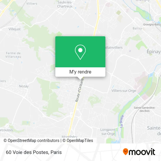 60 Voie des Postes plan