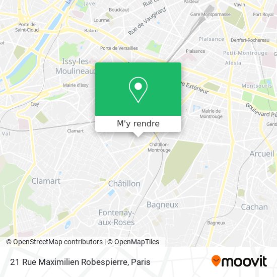 21 Rue Maximilien Robespierre plan