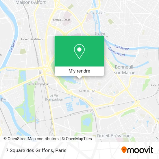 7 Square des Griffons plan