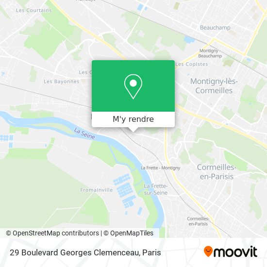 29 Boulevard Georges Clemenceau plan