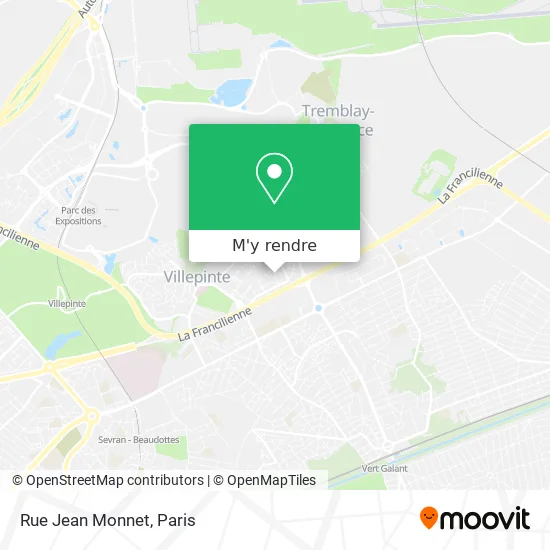 Rue Jean Monnet plan