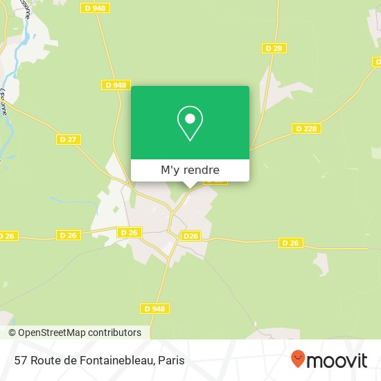 57 Route de Fontainebleau plan