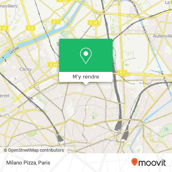 Milano Pizza plan