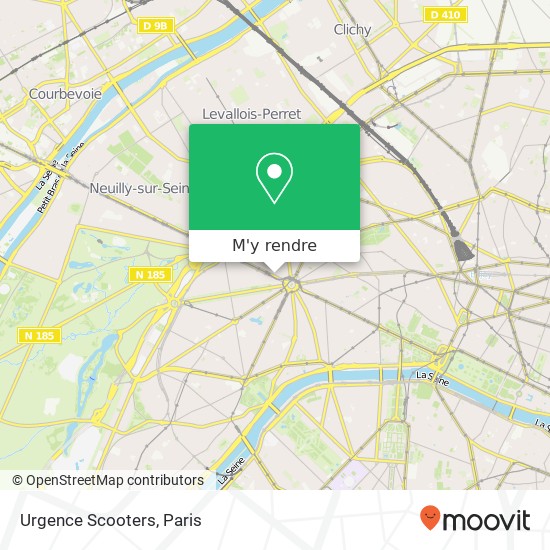 Urgence Scooters plan