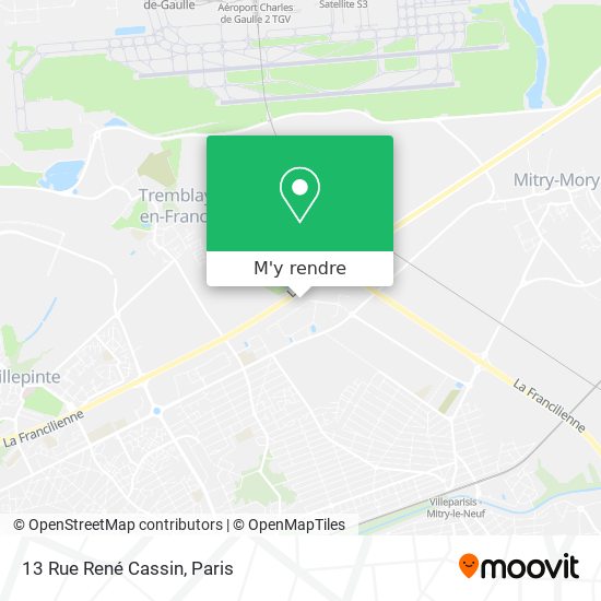 13 Rue René Cassin plan