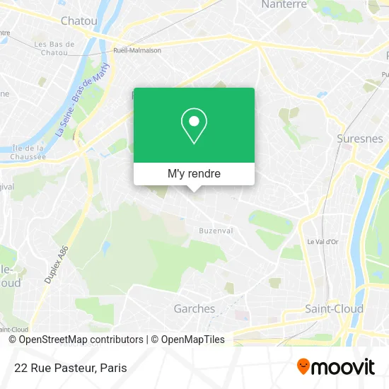 22 Rue Pasteur plan