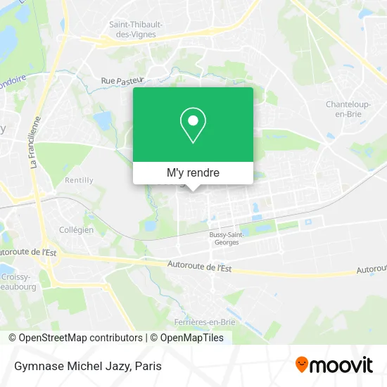 Gymnase Michel Jazy plan