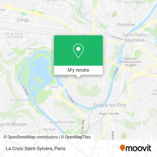 La Croix Saint-Sylvère plan
